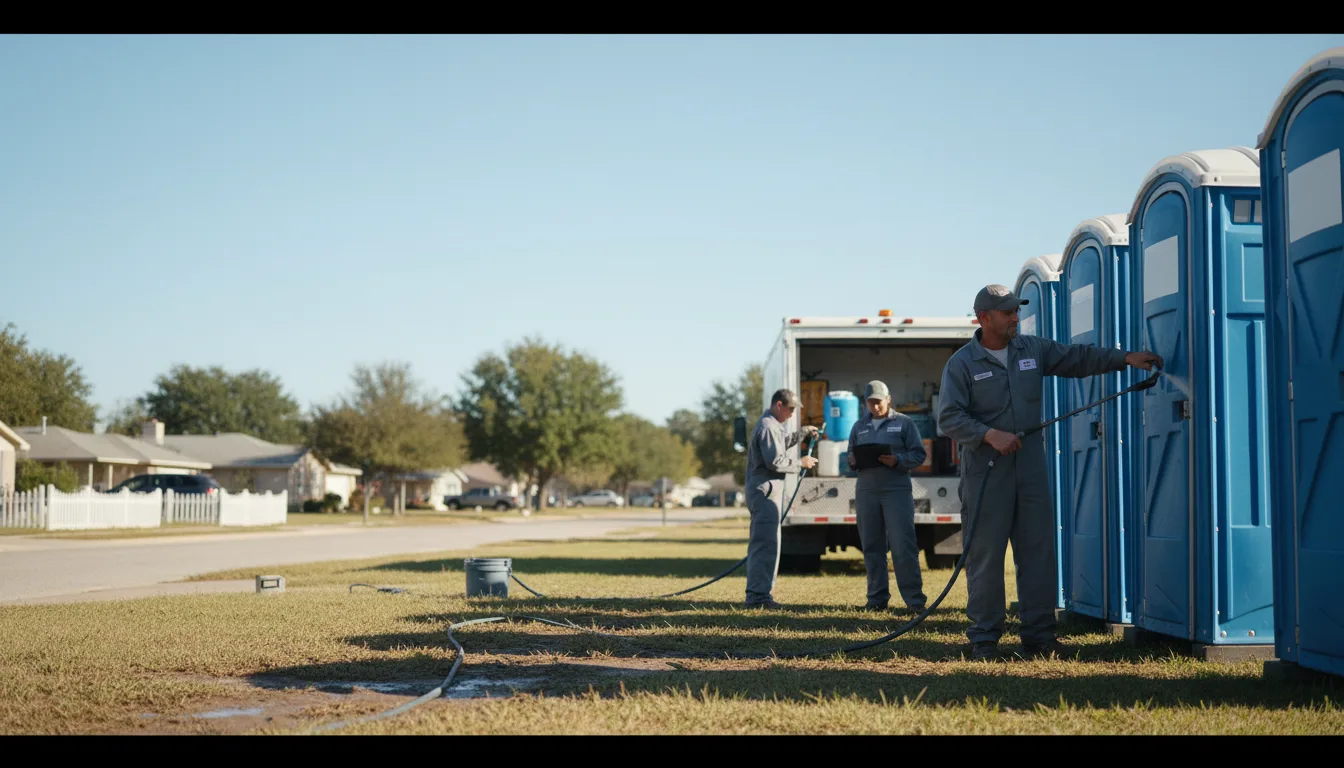 Long-Term Portable Toilet Rental in Mineral, IL near me